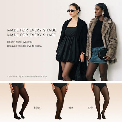 Fleece Lined Tights Bodysuit
