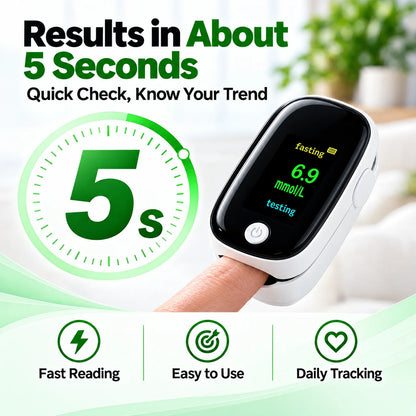 Non-Invasive Fingerstick Blood Glucose Meter